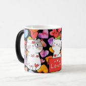 Happy Valentine Verwandlungstasse (Vorderseite Links)