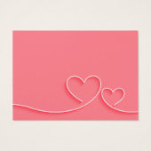 Happy valentiner Visitenkarte (Rückseite)