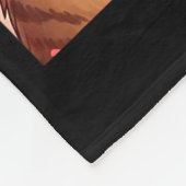 Happy Valentines 2026 Cute Cat Capybara Party Art Fleecedecke (Ecke)