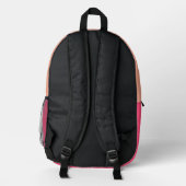 Happy Valentine's backpack  Bedruckter Rucksack (Rückseite)