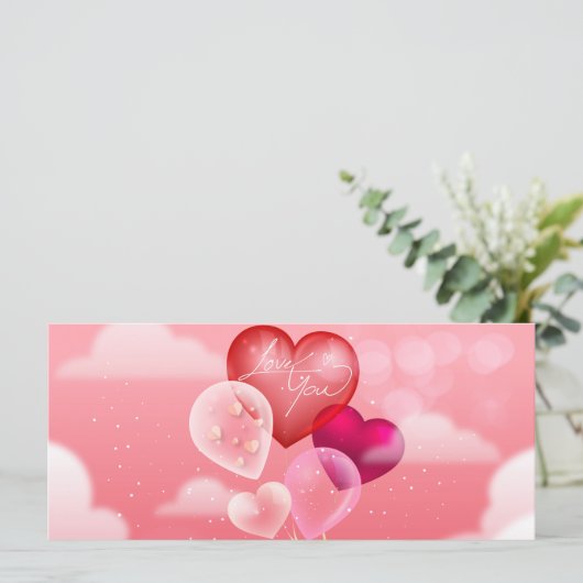 Happy Valentines Day (Stehend Vorderseite)