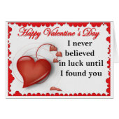 Happy Valentine's Day (Vorderseite (Horizontal))