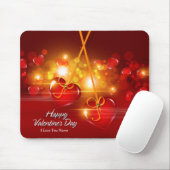 Happy Valentine's Day 17 Mousepad (Mit Mouse)