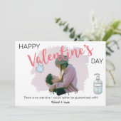 Happy Valentines Day 2021 | FOTO Feiertagskarte (Stehend Vorderseite)