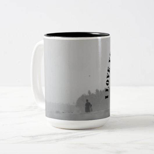 Happy Valentine's Day 2022 Tasse (Vorderseite Links)