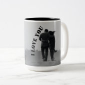 Happy Valentine's Day 2022 Tasse (VorderseiteRechts)