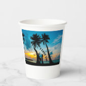 Happy Valentine's Day 2022 Tasse Pappbecher (Vorderseite)