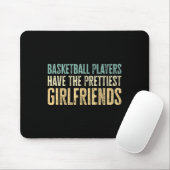 Happy Valentine's Day 2023 Fun Basketball Player V Mousepad (Mit Mouse)