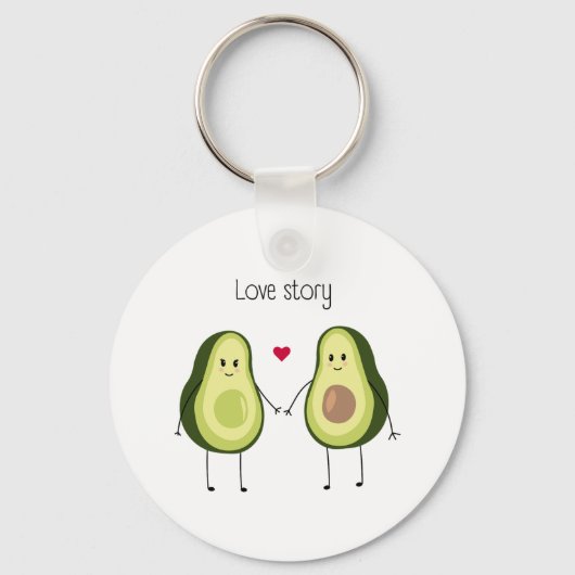 Happy Valentine's Day 2023 Funny Image Niedlich Schlüsselanhänger (Vorderseite)