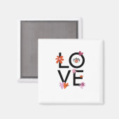 Happy Valentine's Day 2023 - Funny Liebe Images Ni Magnet (Vorderseite/Rückseite)