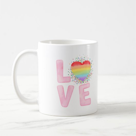 Happy Valentine's Day 2023 Idee für sie Kaffeetasse (Links)