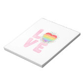 Happy Valentine's Day 2023 Idee für sie Notizblock (Rotiert)