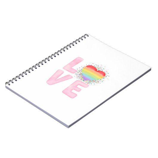 Happy Valentine's Day 2023 Idee für sie Notizblock (Linke Seite)