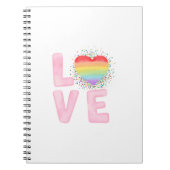 Happy Valentine's Day 2023 Idee für sie Notizblock (Vorderseite)