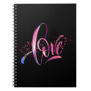 Happy Valentine's Day 2023 - Liebe Images Colorful Notizblock