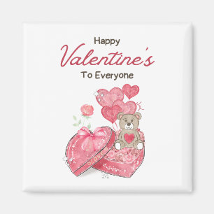 Happy Valentine's Day 2023 - Liebe Images Trendy Magnet