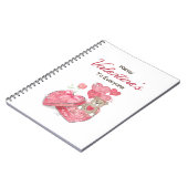 Happy Valentine's Day 2023 - Liebe Images Trendy Notizblock (Linke Seite)