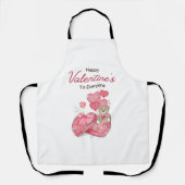 Happy Valentine's Day 2023 - Liebe Images Trendy Schürze (Vorderseite)