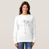 Happy Valentine's Day 2023 - Liebe ist Liebe Bilde Sweatshirt (Vorne ganz)