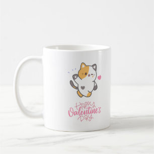 Happy Valentine's Day 2024 - Cats Lover Valentine Kaffeetasse