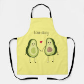 Happy Valentine's Day 2024 Funny Image Niedlich Schürze (Vorderseite)