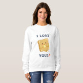 Happy Valentine's Day 2024 - Funny Liebe You Sweatshirt (Vorne ganz)