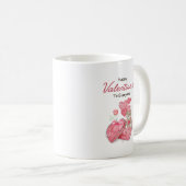 Happy Valentine's Day 2024 - Liebe Images Trendy Kaffeetasse (VorderseiteRechts)