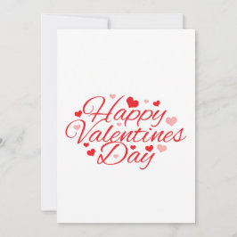 Happy-Valentines-Day-23047305 Flat Holiday Card Feiertagskarte