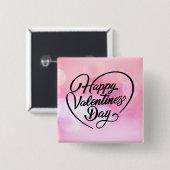 Happy Valentine's Day-23823 Button (Vorne & Hinten)