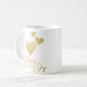 Happy Valentine's Day 2,0 Kaffeetasse (Vorderseite Links)