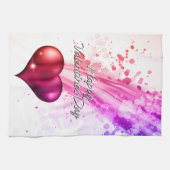 Happy Valentine's Day 2 Küchentücher (Horizontal)