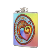 Happy Valentine's Day 2A Wrapped Flask Options Flachmann (Links)