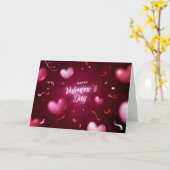 Happy Valentine's Day-47954 Karte (Gelbe Blume)