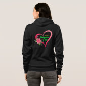 Happy Valentine's Day-53816 Hoodie (Schwarz voll)