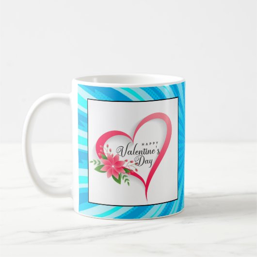 Happy Valentine's Day-53816 Kaffeetasse (Links)