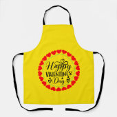 Happy Valentine's Day-53816 Schürze (Vorderseite)