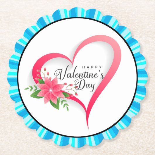 Happy Valentine's Day-53816 Untersetzer (Vorderseite)