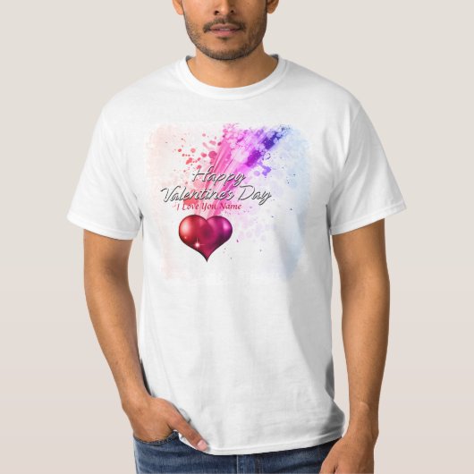 Happy Valentine's Day 6 Shirt (Vorderseite)