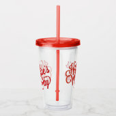 Happy Valentines Day Acryltrinkbecher (Rechts)