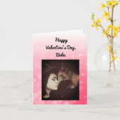 Happy Valentine's Day Babe, Fügen Sie Ihr eigenes  Karte (Gelbe Blume)