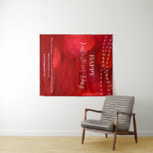 Happy Valentine's Day Backdrop Wandteppich (Beispiel (Horizontal))