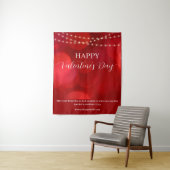 Happy Valentine's Day Backdrop Wandteppich (Beispiel)