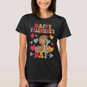 Happy Valentines Day Ball Python Liebe T-Shirt
