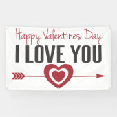 Happy Valentines Day Banner (Horizontal)