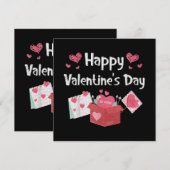 Happy Valentines Day Be meine Niedlichen Herzen (Vorne/Hinten)
