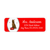Happy Valentine's Day Be Mine Irish Setter (rot 1) (Vorne)