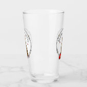 Happy Valentine's Day Be Mine Irish Setter (rot 1) Glas (Links)