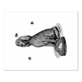 Happy Valentine's Day Be Mine Irish Setter (rot 1) Gummistempel (Prägung)