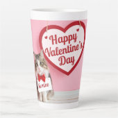 Happy Valentine's day - Be mine Milchtasse (Vorderseite)