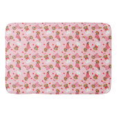 Happy Valentines Day Beagle Hunde Badematte (Vorderseite)